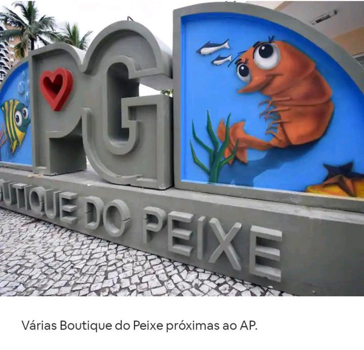 Apartamento A 100M Do Mar E 2 Minutos Da Praia Vila Tupi Na Praia Grande Apartment ปรายากรันเด ภายนอก รูปภาพ